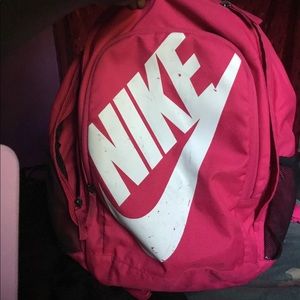 Nike pink backpack